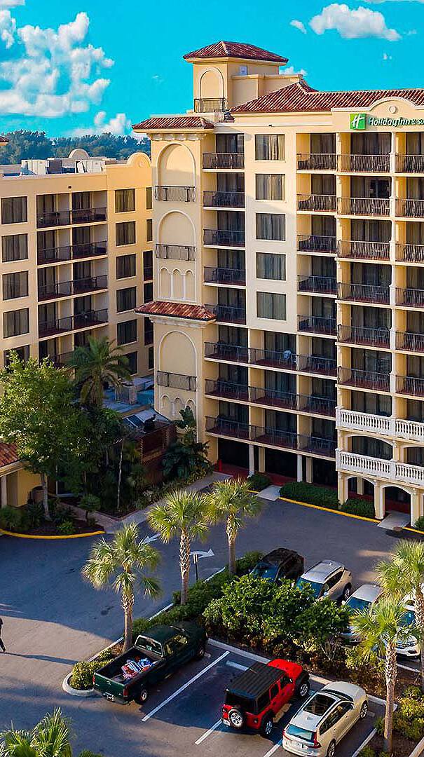 Exterior of the hotel