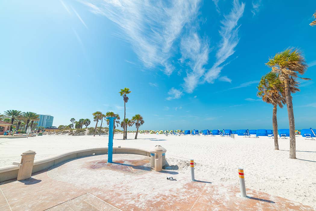 Entrance to Clearwater Beach